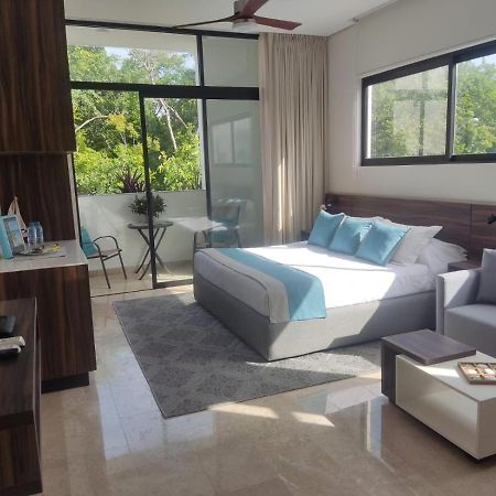 Nuevo Estudio Con Terraza Totalmente Equipado Tulum Aldea Zama Luaran gambar