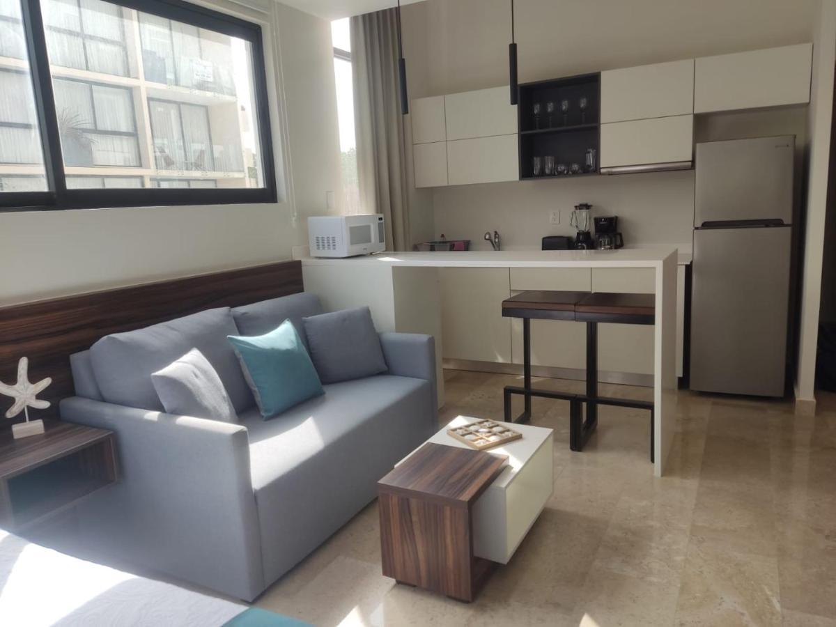 Nuevo Estudio Con Terraza Totalmente Equipado Tulum Aldea Zama Luaran gambar