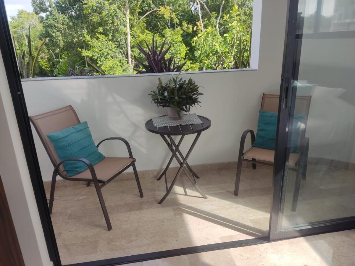 Nuevo Estudio Con Terraza Totalmente Equipado Tulum Aldea Zama Luaran gambar