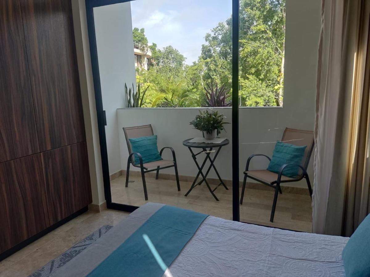 Nuevo Estudio Con Terraza Totalmente Equipado Tulum Aldea Zama Luaran gambar
