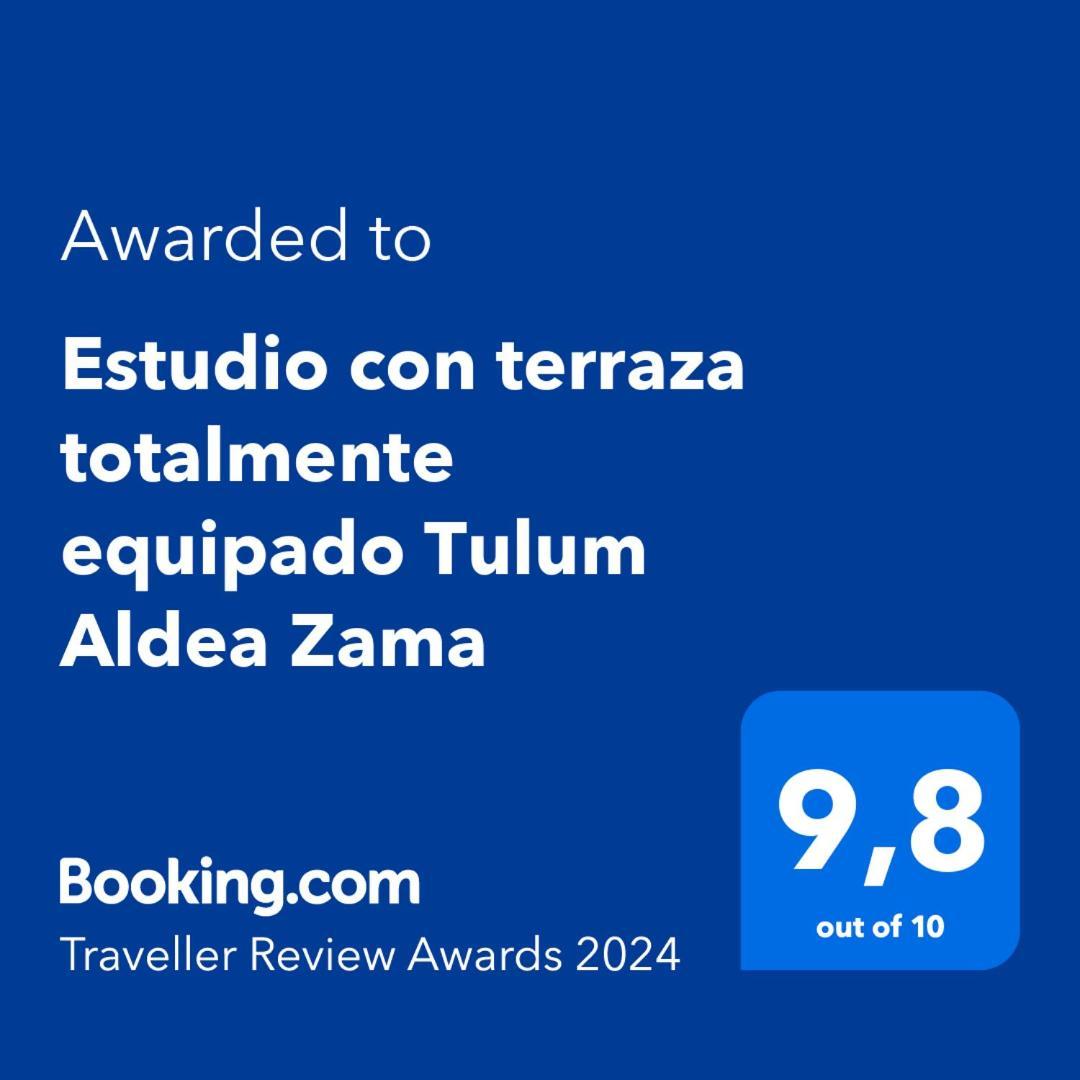 Nuevo Estudio Con Terraza Totalmente Equipado Tulum Aldea Zama Luaran gambar