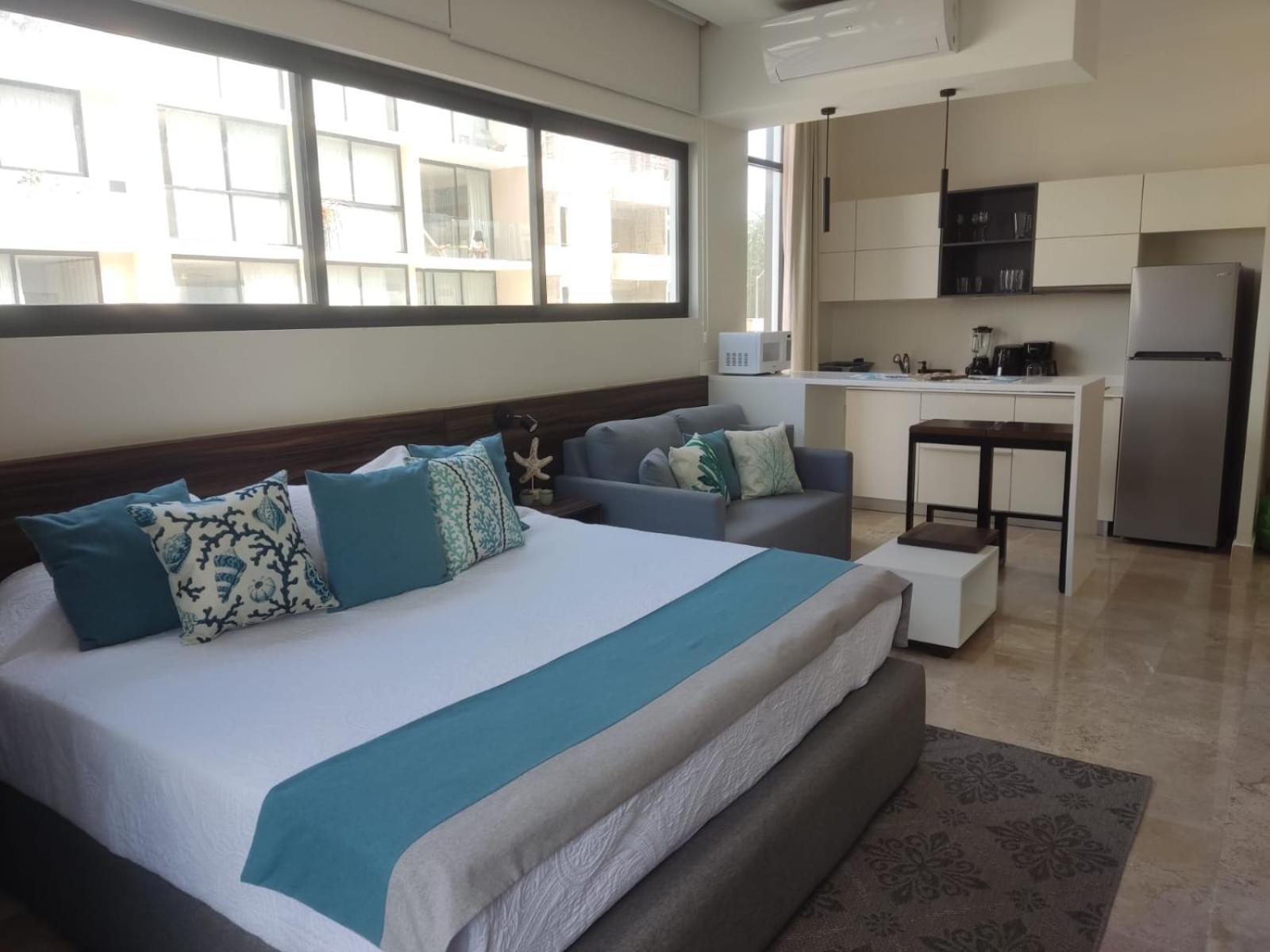 Nuevo Estudio Con Terraza Totalmente Equipado Tulum Aldea Zama Luaran gambar